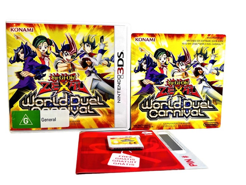 Yu-Gi-Oh! Zexal World Duel Carnival (3DS) *MINT COMPLETE* Carousel 1
