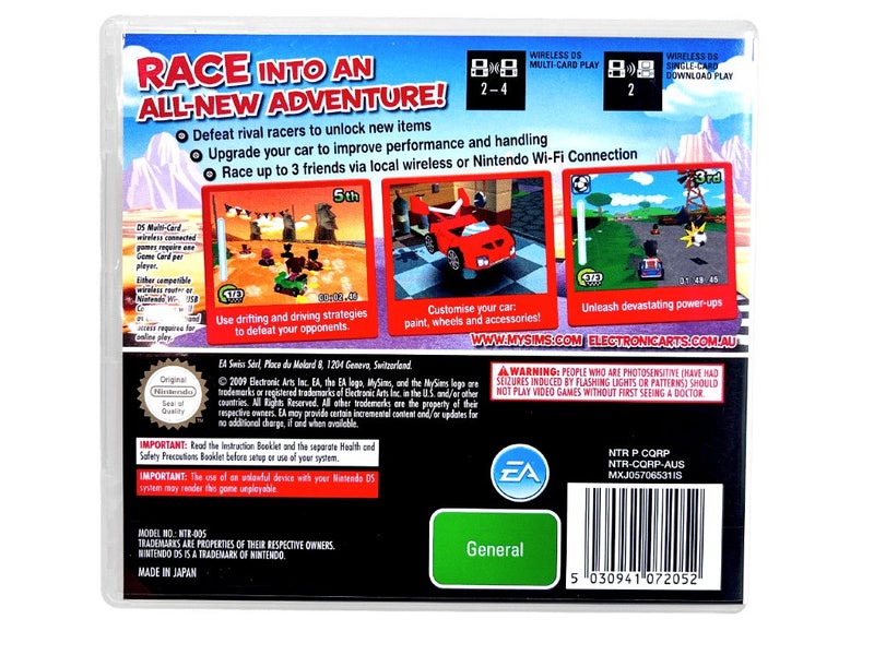 MySIMS Racing (NDS) My Sims Racing *MINT COMPLETE* Carousel 2