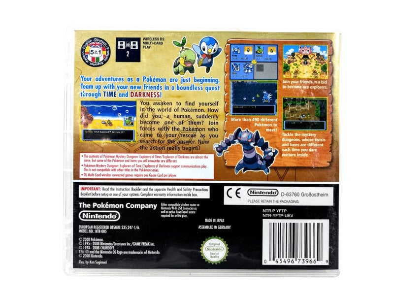 Pokemon Mystery Dungeon: Explorers of Time (NDS) *MINT COMPLETE* Carousel 2