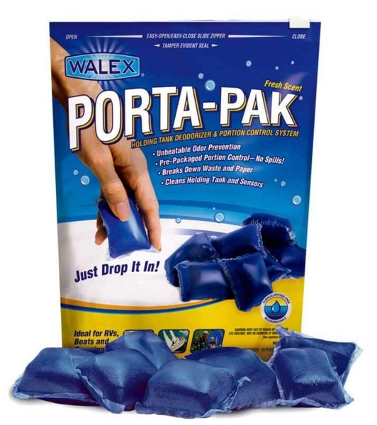 Walex Portapak RV Toilet Treatment pods Carousel 1
