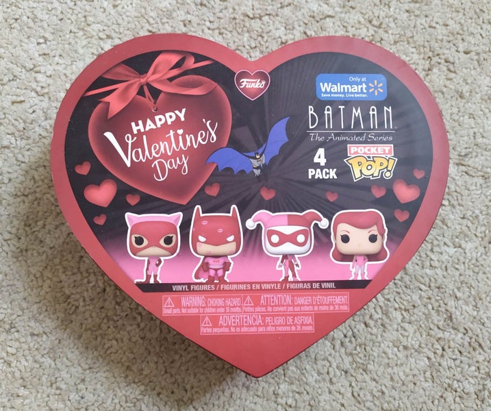 Batman 4 pack Pocket Pop - Happy Valentine's Day Carousel 1