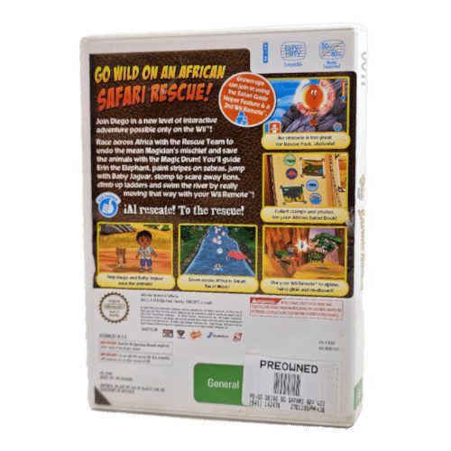 GO DIEGO GO! Safari Rescue (Wii) Carousel 2