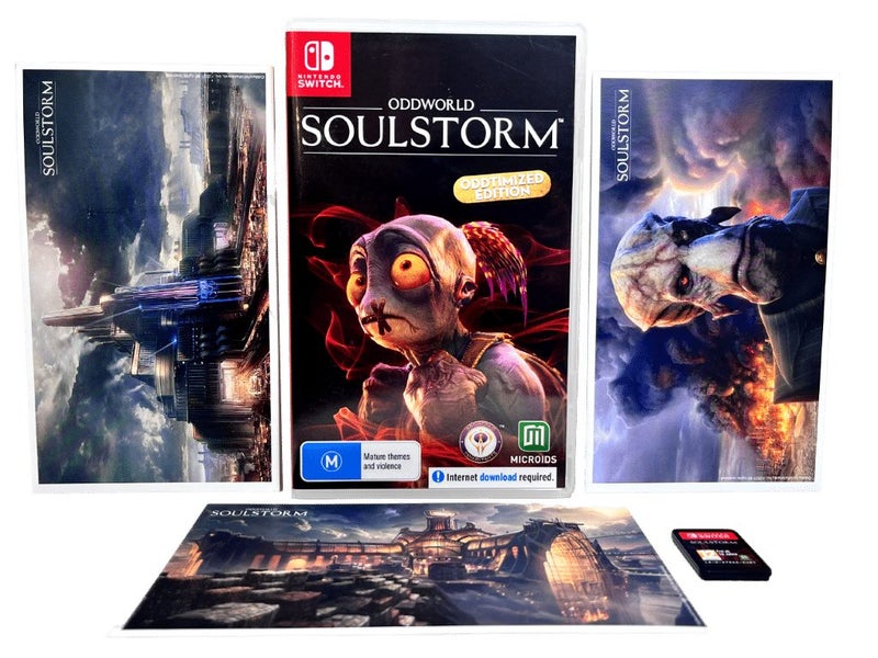 Oddworld: Soulstorm ODDTIMIZED EDITION (Nintendo Switch) *COLLECTOR'S BUNDLE* Carousel 1