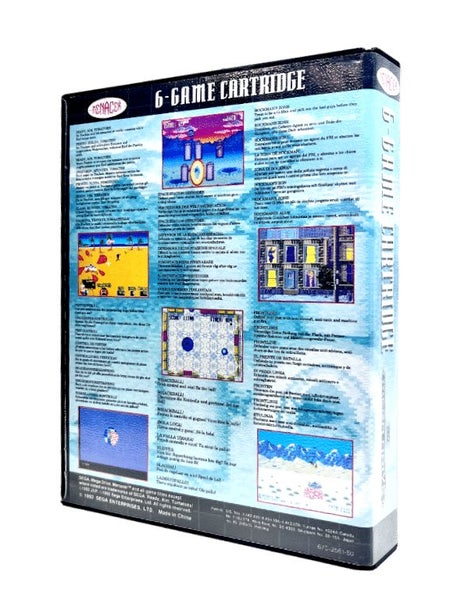 MENACER 6-GAME CARTRIDGE (Sega Mega Drive) Carousel 2