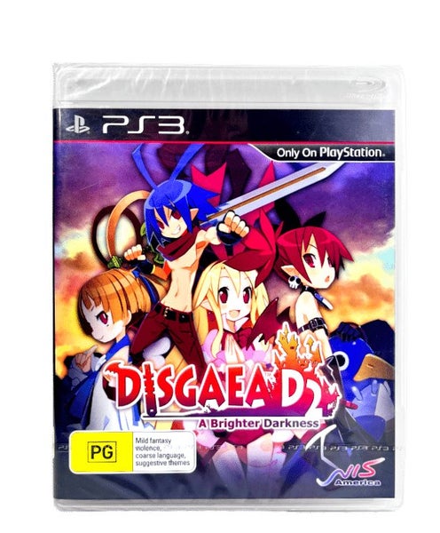 DISGAEA 2: A Brighter Darkness (PS3 NZ PRINT) *NEW SEALED* Carousel 1