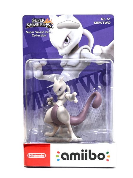 Nintendo amiibo (Super Smash Bros.) - Mewtwo (NEW) Carousel 1