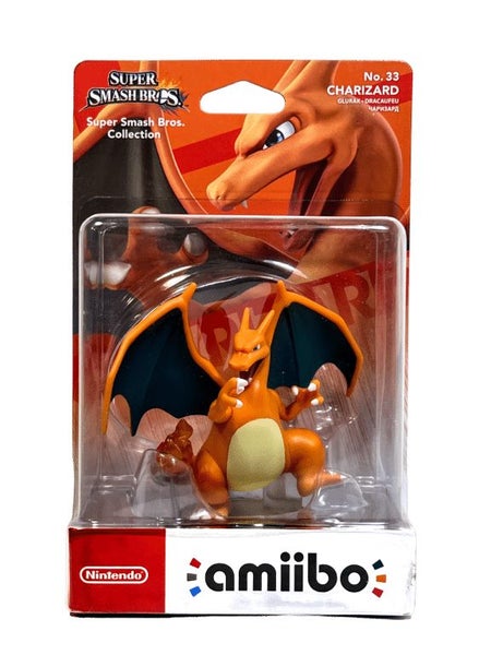 Nintendo amiibo (Super Smash Bros.) - Charizard (NEW) Carousel 1