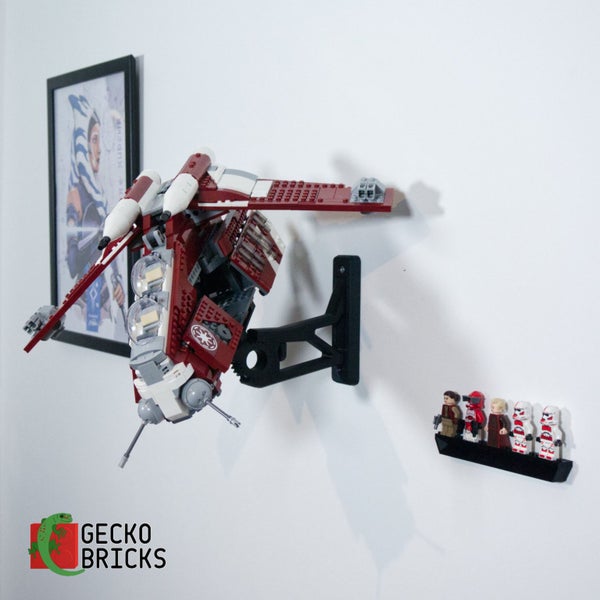 Wall Mount - Lego Star Wars Coruscant Guard Gunship - 75354 Carousel 2