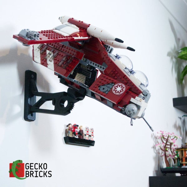 Wall Mount - Lego Star Wars Coruscant Guard Gunship - 75354 Carousel 1
