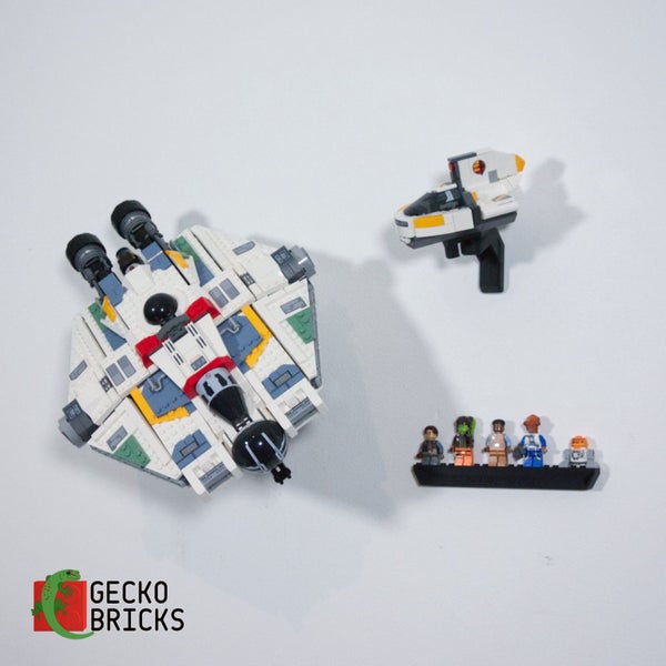 Wall Mount - Lego Star Wars The Ghost and Phantom II - 75357 Carousel 1