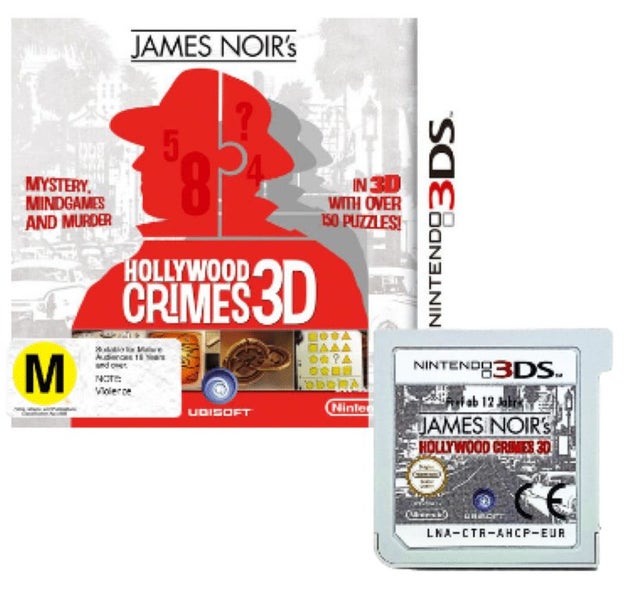 James Noir's Hollywood Crimes 3D (3DS) Carousel 1