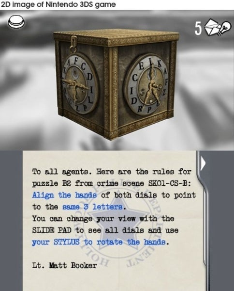 James Noir's Hollywood Crimes 3D (3DS) Carousel 6