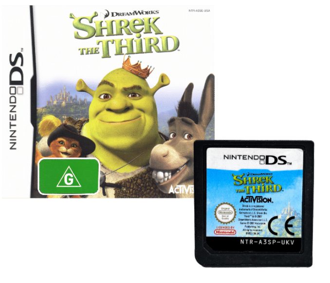 SHREK The Third (Nintendo DS) Carousel 1
