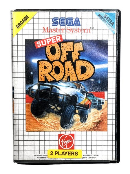 SUPER OFF ROAD (Super OffRoad / Off-Road) Sega Master System Carousel 2