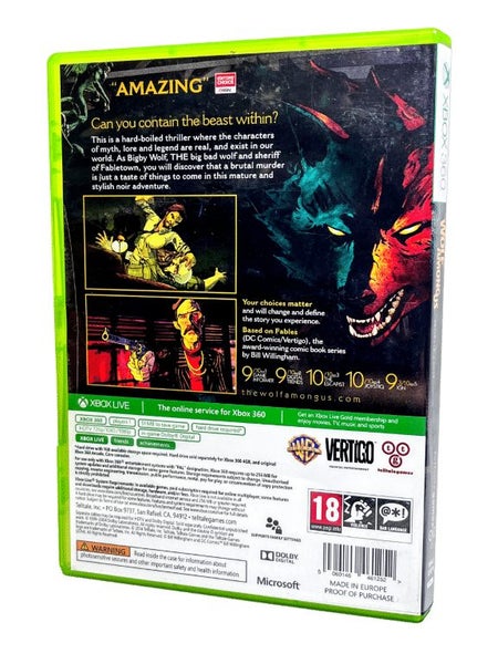 The Wolf Among Us (Xbox 360) *MINT COLLECTOR'S* Carousel 2
