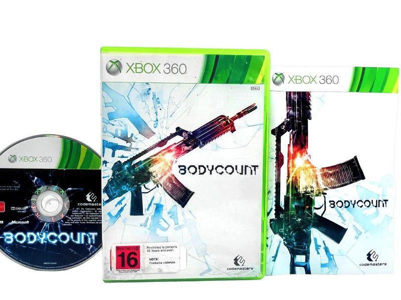 BODYCOUNT (Xbox 360) Body Count *MINT COMPLETE* Carousel 1