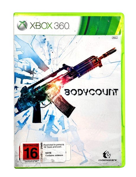 BODYCOUNT (Xbox 360) Body Count *MINT COMPLETE* Carousel 3