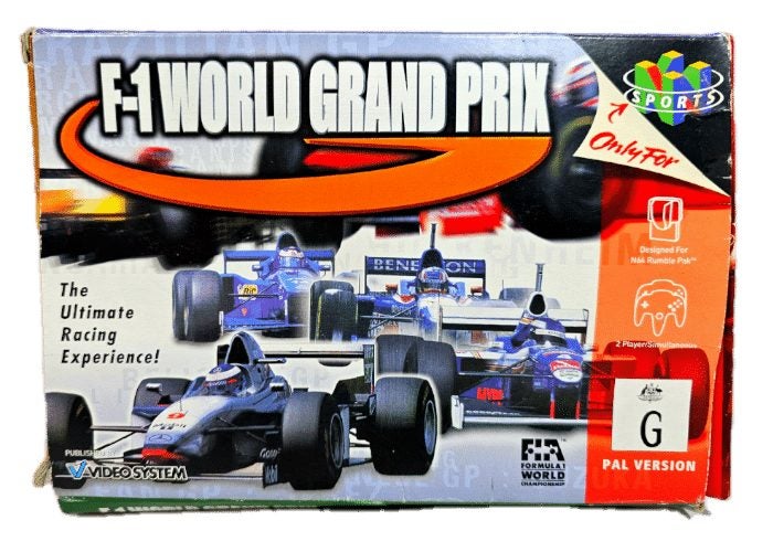 F1 World Grand Prix (N64) *BOXED NO MANUAL* Carousel 1