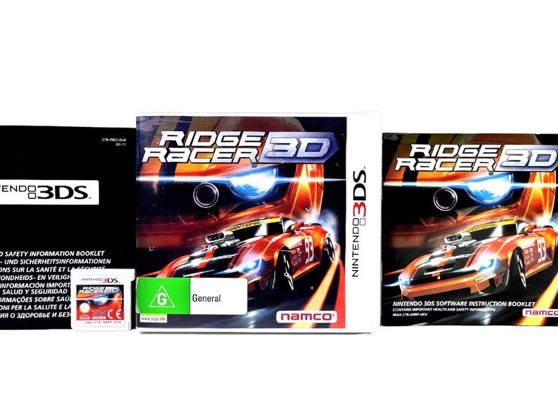 Ridge Racer 3D (3DS) *MINT COMPLETE* Carousel 1