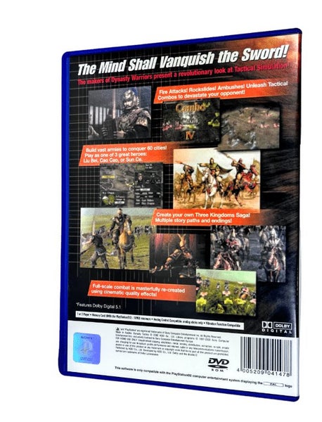 Dynasty Warriors: DYNASTY TACTICS (PS2) *MINT COMPLETE* Carousel 3