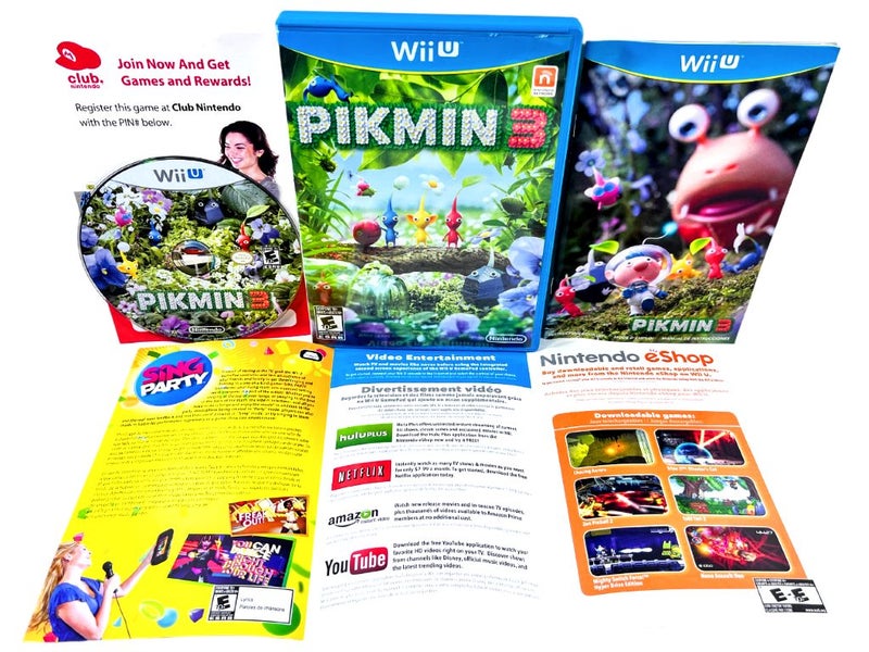 PIKMIN 3 (Wii U - NTSC) *COMPLETE COLLECTOR'S* Carousel 1