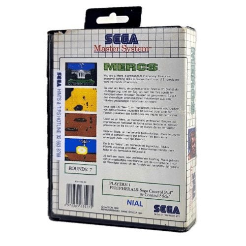 MERCS (Sega Master System) Carousel 2
