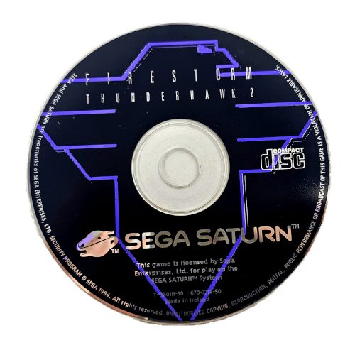 FIRESTORM THUNDERHAWK 2 (Sega Saturn) Carousel 3