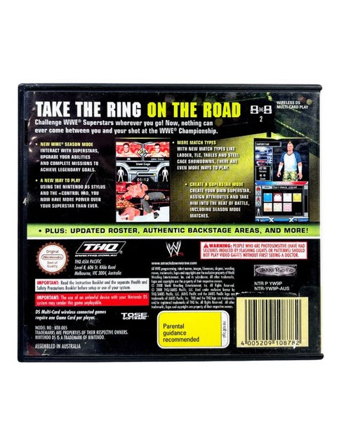 WWE Smackdown vs Raw 2009 (Nintendo DS) Carousel 2