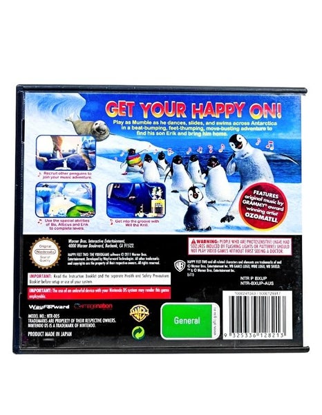 HAPPY FEET 2 (Nintendo DS) *MINT COMPLETE* Carousel 2