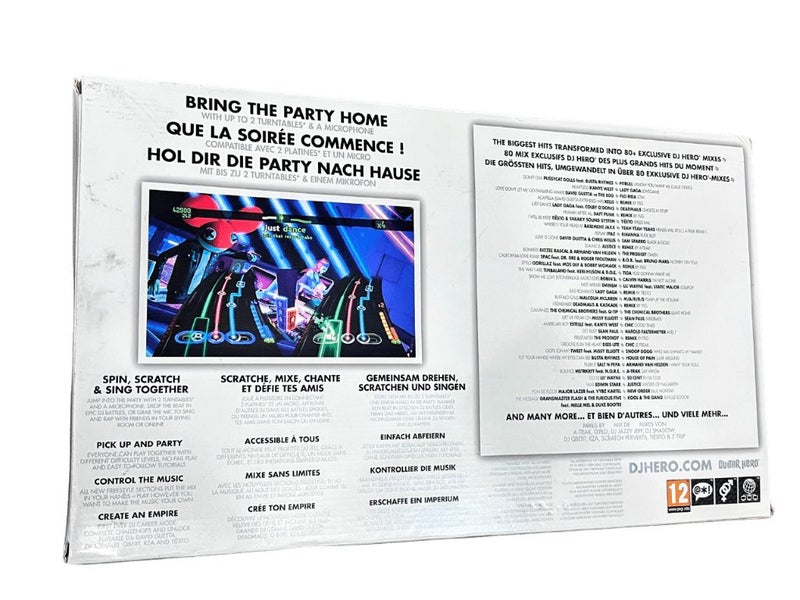 DJ Hero 2 GIFT BOX (no hardware) *EXCELLENT* Carousel 5