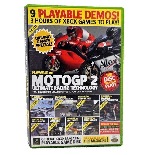 Xbox Playable Demo Disc (Driving Games Edition) Carousel 1