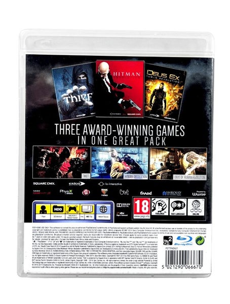 Ultimate Stealth Triple Pack (3 GAME BUNDLE) PS3 *MINT COMPLETE* Carousel 2