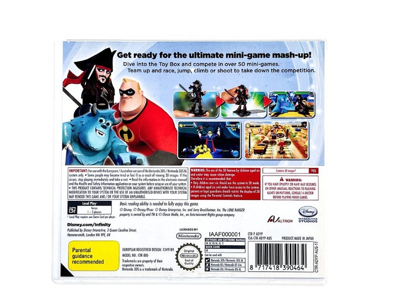 Disney Infinity NINTENDO 3DS EDITION *MINT COMPLETE* Carousel 2
