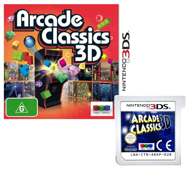 ARCADE CLASSICS 3D (3DS) Carousel 1