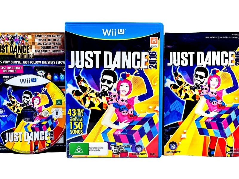 JUST DANCE 2016 (Wii U) *MINT COMPLETE* Carousel 1