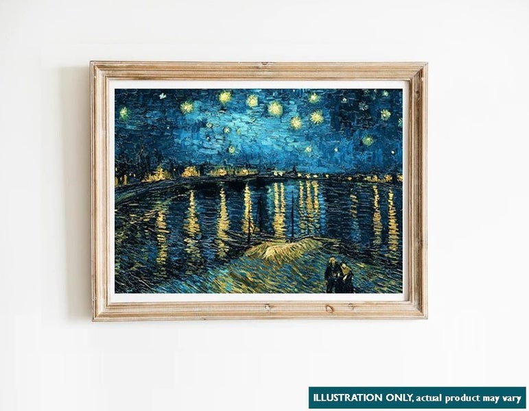 NEW 5D Diamond Painting | Van Gogh - Starry Night Over the Rhone Carousel 5