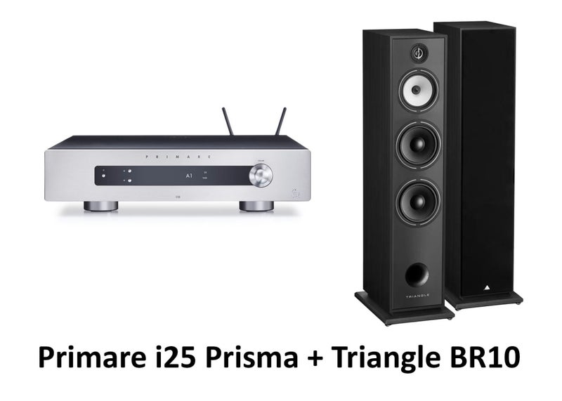 Triangle BR10 + Primare I25 PRISMA (2025 Spacial Bundle Offer) Carousel 1