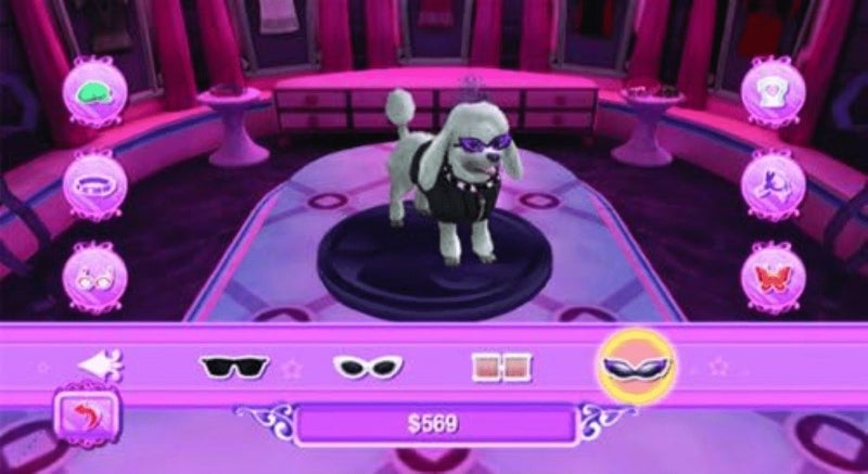Barbie Groom And Glam Pups (Wii - RARE) *MINT COMPLETE* Carousel 8