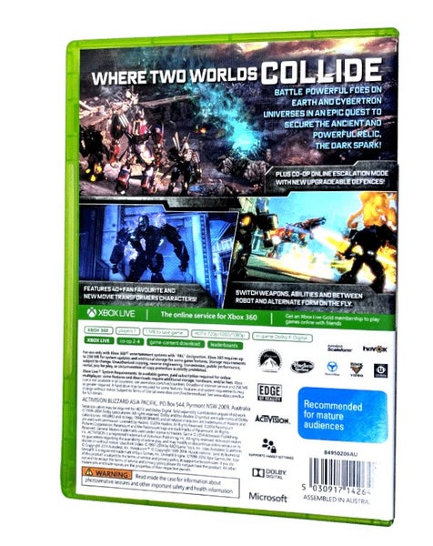 TRANSFORMERS: Rise of the Dark Spark (Xbox 360) Carousel 2