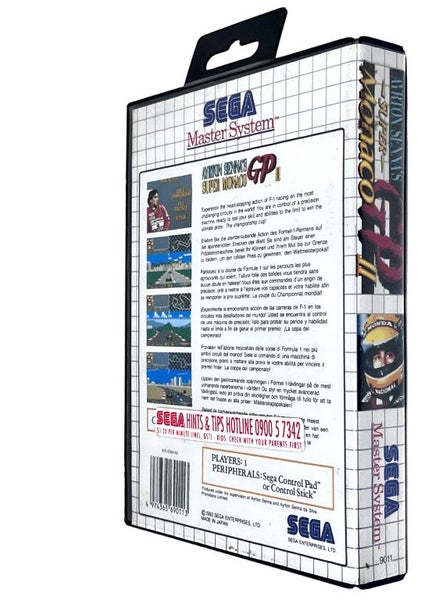 Ayrton Senna's Super Monaco GP 2 PAL (SEGA Master System) Carousel 2