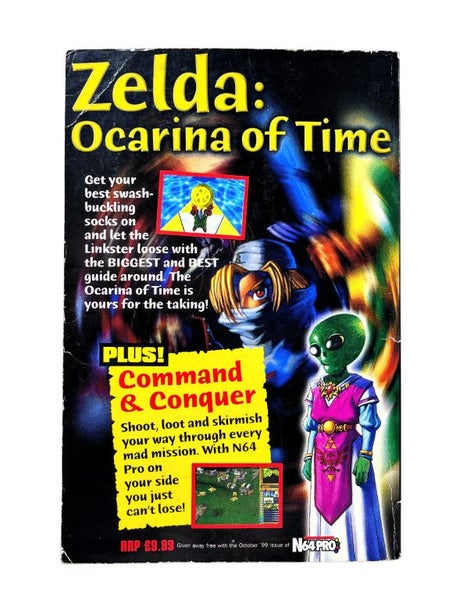 The Legend of Zelda Ocarina of Time OFFICIAL BLAGGER'S GUIDE BOOK Carousel 2