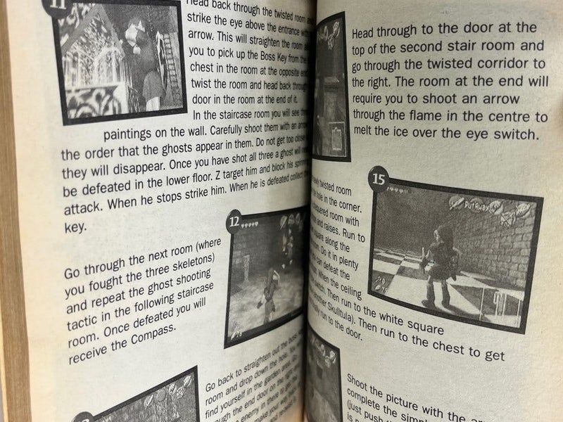 The Legend of Zelda Ocarina of Time OFFICIAL BLAGGER'S GUIDE BOOK Carousel 12