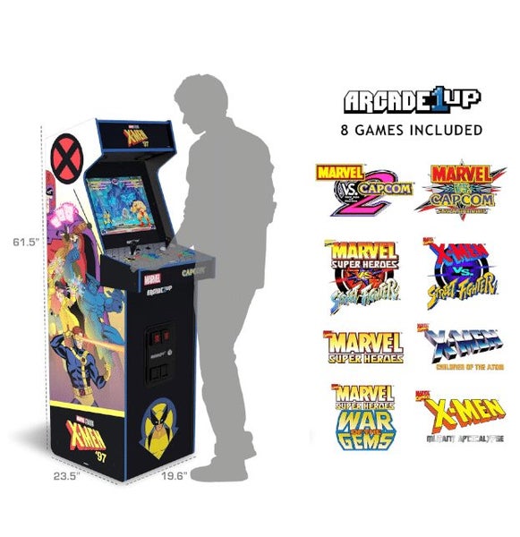 RETRO Arcade1Up - Marvel Vs Capcom 2 X-Men '97 DELUXE Machine *IN STOCK NZ* Carousel 1