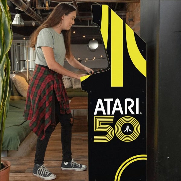 RETRO Arcade1Up - ATARI 50th Anniversary Deluxe Arcade Machine *IN STOCK NZ* Carousel 2