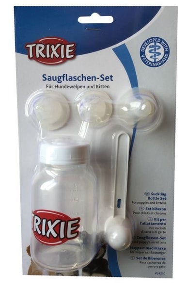 TRIXIE NEWBORN PUPPY BOTTLE KIT 120ML Carousel 1