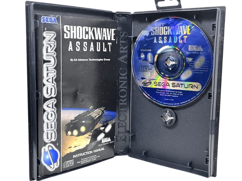 Shockwave Assault (Sega Saturn) *MINT COMPLETE* Carousel 2
