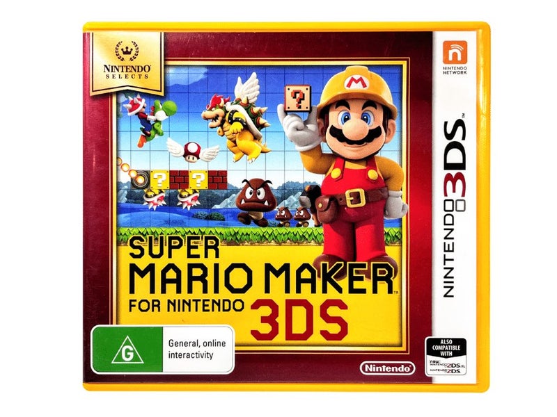 Super Mario Maker (3DS) *MINT COMPLETE* Carousel 1