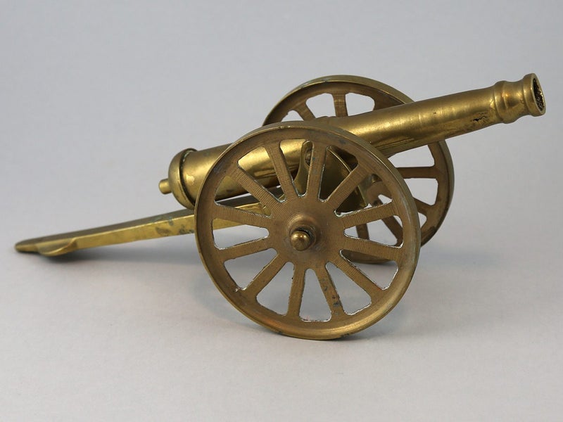 Solid Brass Ornamental Cannon Carousel 8
