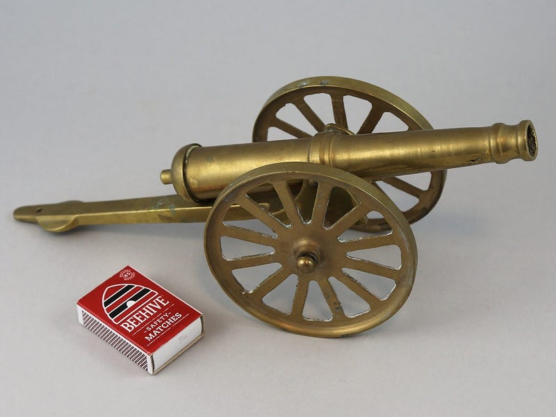 Solid Brass Ornamental Cannon Carousel 2