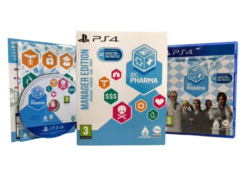 Big Pharma MANAGER EDITION (Pharmacy Simulator) *RARE* Carousel 1